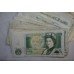 Collection of English Folding Money Some Uncirculated, Series