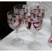 Collection of Vintage Coloured Decorative Crystal
