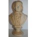 Antique Style Plaster Bust of Composer Schumann