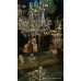 Fine Quality Heavy Cut Glass Crystal Contemporary Candelabra