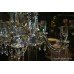 Fine Quality Heavy Cut Glass Crystal Contemporary Candelabra
