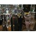 Fine Quality Heavy Cut Glass Crystal Contemporary Candelabra