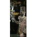 Fine Quality Heavy Cut Glass Crystal Contemporary Candelabra