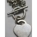 Contemporary Heavy Sterling Silver Peridot Set Necklace