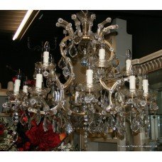 19 Light Crystal Chandelier