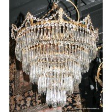 Crystal Waterfall Chandelier