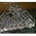 Fine Cut Glass Stourbridge Crystal Letter Rack