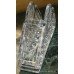 Fine Cut Glass Stourbridge Crystal Letter Rack