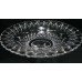 Cut Glass Crystal & Brass Comport