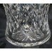 Cut Glass Crystal Large Flared Vase