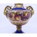 David Fuller Hand Painted Fruit Cabinet Vase