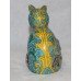 Decorative Brass Cloisonné Enamel Cat