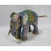 Decorative Brass Cloisonné Enamel Elephant