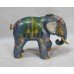 Decorative Brass Cloisonné Enamel Elephant