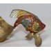 Decorative Brass Cloisonné Enamel Fish