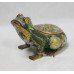 Decorative Brass Cloisonné Enamel Frog