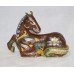 Decorative Brass Cloisonné Enamel Horse