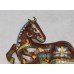 Decorative Brass Cloisonné Enamel Horse