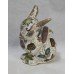 Decorative Brass Cloisonné Enamel Rabbit