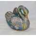 Decorative Brass Cloisonné Enamel Swan