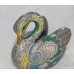 Decorative Brass Cloisonné Enamel Swan