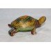 Decorative Brass Cloisonné Enamel Tortoise