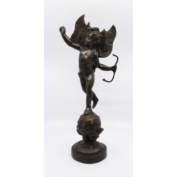 Decorative Bronze Cupid Sculpture