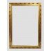 Decorative Gilt Framed Bevel Edged Wall Mirror 76 x 106 cm