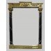 Decorative Gilt & Painted Column Wall Mirror 66 x 89 cm