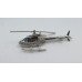 Diamond & Aquamarine 18ct White Gold Helicopter Brooch