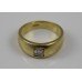 0.28ct Diamond 18ct Gold Signet Ring