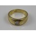 0.28ct Diamond 18ct Gold Signet Ring