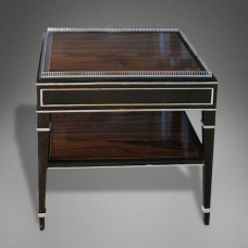 Directoire Style Ebonized Rosewood Side Table