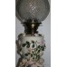 Ornate Dresden Duplex Burner Oil Lamp c.1860