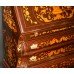 Dutch 18th c. Style Marquetry Bureau Bookcase