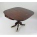 Regency Flame Mahogany Fold Over Top Tea Table