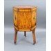 Fine Early 19th c. Inlaid Sheraton Wine Cooler Cellaret