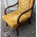 Early 19th c. Mahogany Upholstered Armchair