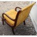 Early 19th c. Mahogany Upholstered Armchair