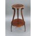 Early 19th c. Mahogany Two Tier Pedestal Stand