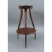 Early 19th c. Mahogany Two Tier Pedestal Stand