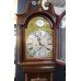 Early 19th c. English Mahogany Brass Arched Dial Longcase Clock