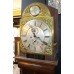 Early 19th c. English Mahogany Brass Arched Dial Longcase Clock