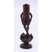 Early 20th c. Swiss Carved Wood Figural Sculpture