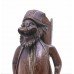 Early 20th c. Swiss Carved Wood Figural Sculpture