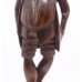 Early 20th c. Swiss Carved Wood Figural Sculpture