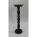 Early 20th c. Ebonized Wooden Pedestal