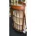 Early 20th c. Mahogany Glazed Bow Fronted Display Cabinet
