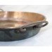 Early Antique Georgian Copper Two Handled Serving Bowl Basin