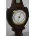 Edwardian Carved Oak Barometer